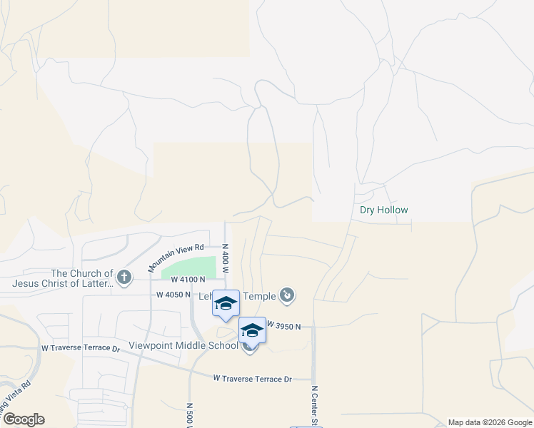 map of restaurants, bars, coffee shops, grocery stores, and more near 4487 North Maple Hollow Boulevard in Lehi