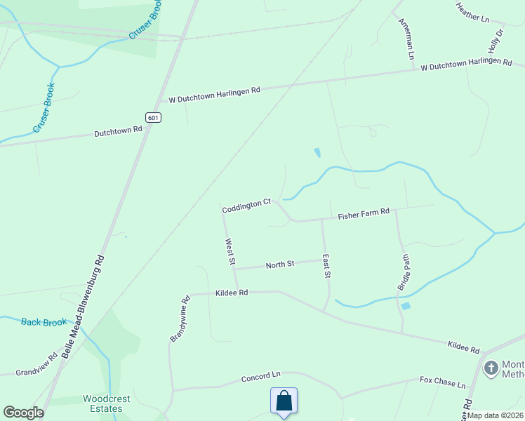 map of restaurants, bars, coffee shops, grocery stores, and more near 29 Coddington Court in Montgomery