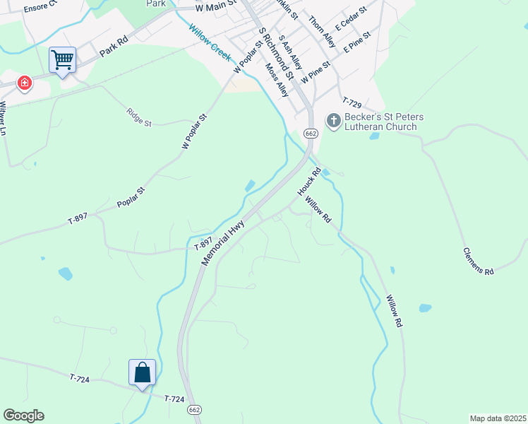map of restaurants, bars, coffee shops, grocery stores, and more near 137 Memorial Highway in Fleetwood
