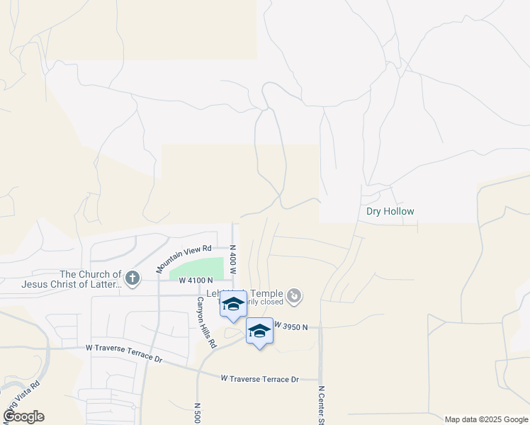 map of restaurants, bars, coffee shops, grocery stores, and more near 228 West Glenbrittle Drive in Lehi