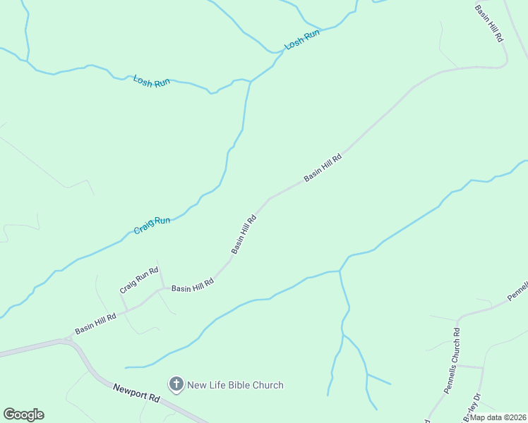 map of restaurants, bars, coffee shops, grocery stores, and more near 117 Basin Hill Road in Duncannon