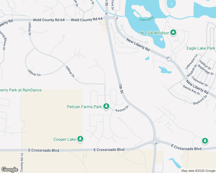 map of restaurants, bars, coffee shops, grocery stores, and more near 955 Pitch Fork Drive in Windsor
