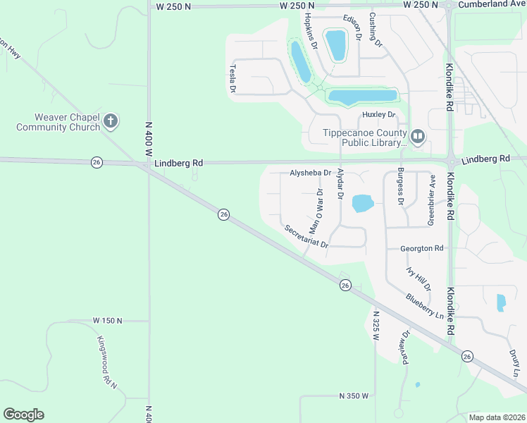 map of restaurants, bars, coffee shops, grocery stores, and more near 3599 Chateaugay Court in West Lafayette