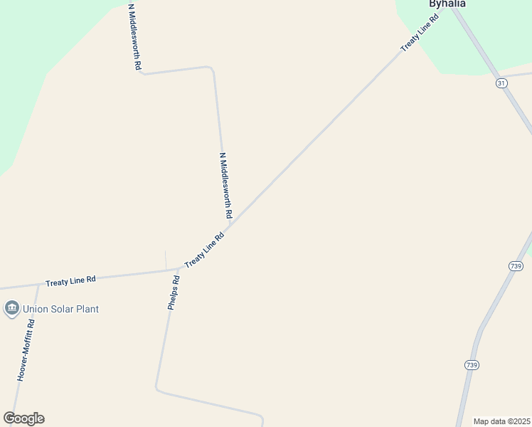 map of restaurants, bars, coffee shops, grocery stores, and more near 21165 Treaty Line Road in West Mansfield