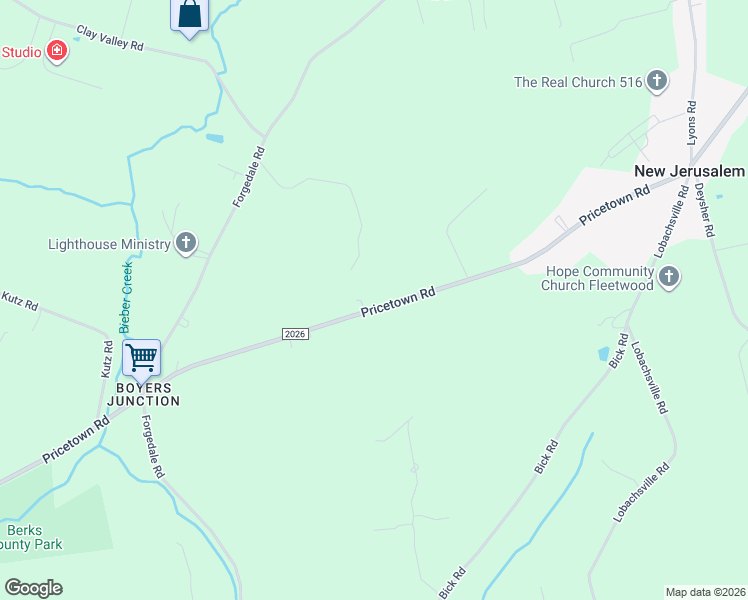 map of restaurants, bars, coffee shops, grocery stores, and more near 78 Pricetown Road in Fleetwood