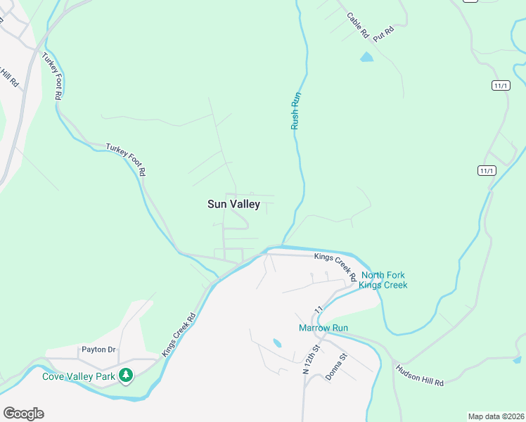map of restaurants, bars, coffee shops, grocery stores, and more near Point View in Weirton