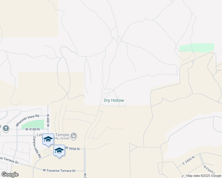 map of restaurants, bars, coffee shops, grocery stores, and more near East Levengrove Drive in Lehi