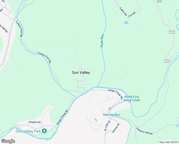 map of restaurants, bars, coffee shops, grocery stores, and more near Point View in Weirton