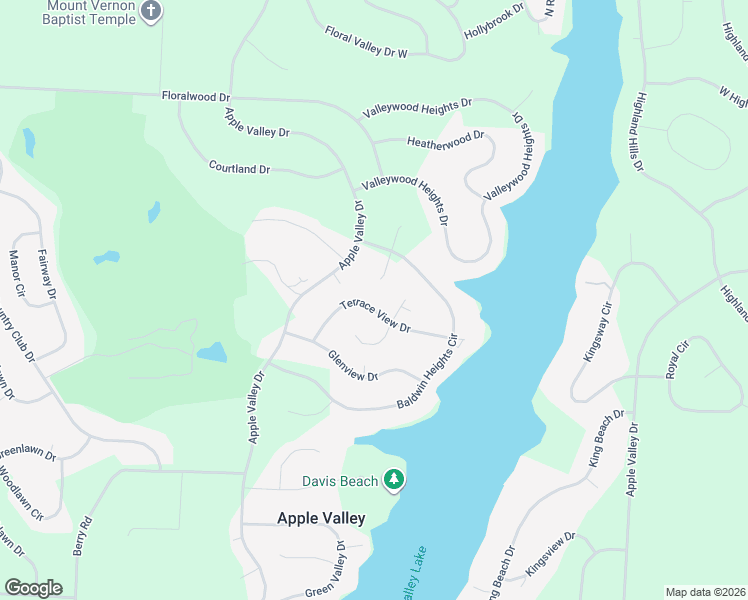 map of restaurants, bars, coffee shops, grocery stores, and more near 856 Terrace View Drive in Howard