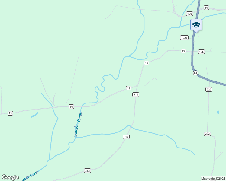 map of restaurants, bars, coffee shops, grocery stores, and more near 44938 County Road 19 in Coshocton