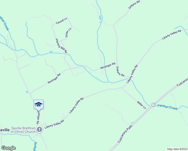 map of restaurants, bars, coffee shops, grocery stores, and more near 998 Reisinger Road in Ickesburg
