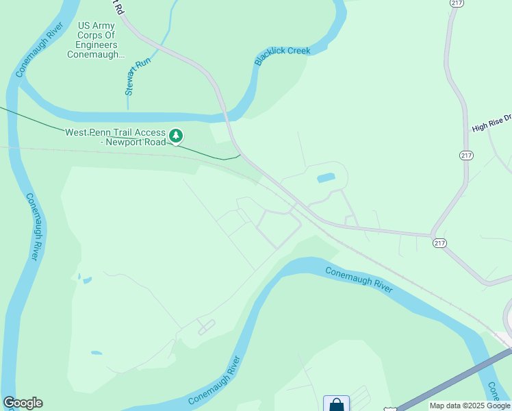 map of restaurants, bars, coffee shops, grocery stores, and more near 235 Airport Road in Blairsville
