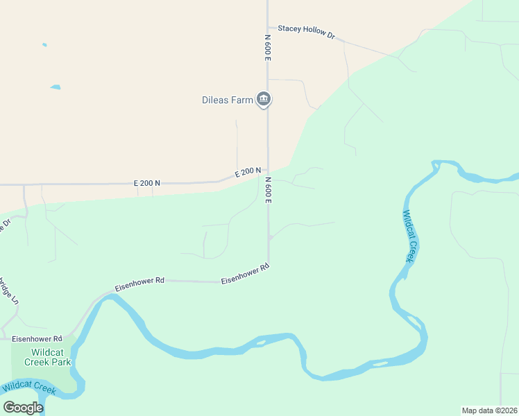 map of restaurants, bars, coffee shops, grocery stores, and more near 1997 North 600 East in Lafayette