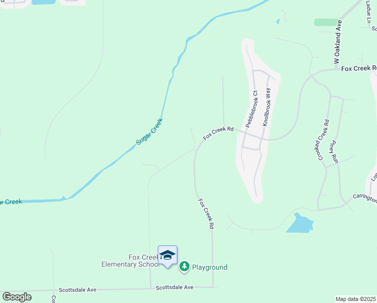 map of restaurants, bars, coffee shops, grocery stores, and more near Blue Ash Court in Bloomington