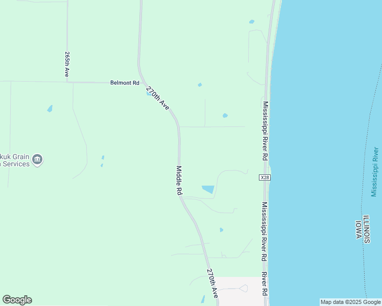 map of restaurants, bars, coffee shops, grocery stores, and more near 3530 270th Avenue in Keokuk