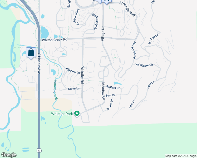 map of restaurants, bars, coffee shops, grocery stores, and more near 3459 Sunburst Court in Steamboat Springs