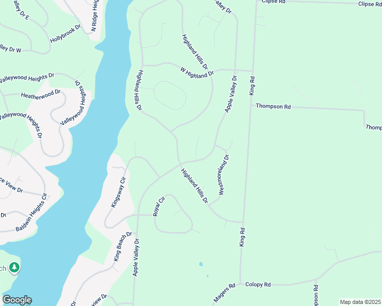 map of restaurants, bars, coffee shops, grocery stores, and more near 19 Woodridge Court in Howard