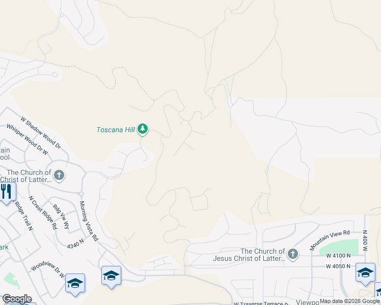 map of restaurants, bars, coffee shops, grocery stores, and more near 1249 Tuono Place in Lehi