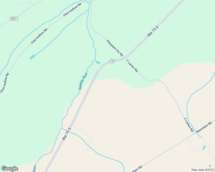 map of restaurants, bars, coffee shops, grocery stores, and more near 16862 Pennsylvania 75 in Port Royal