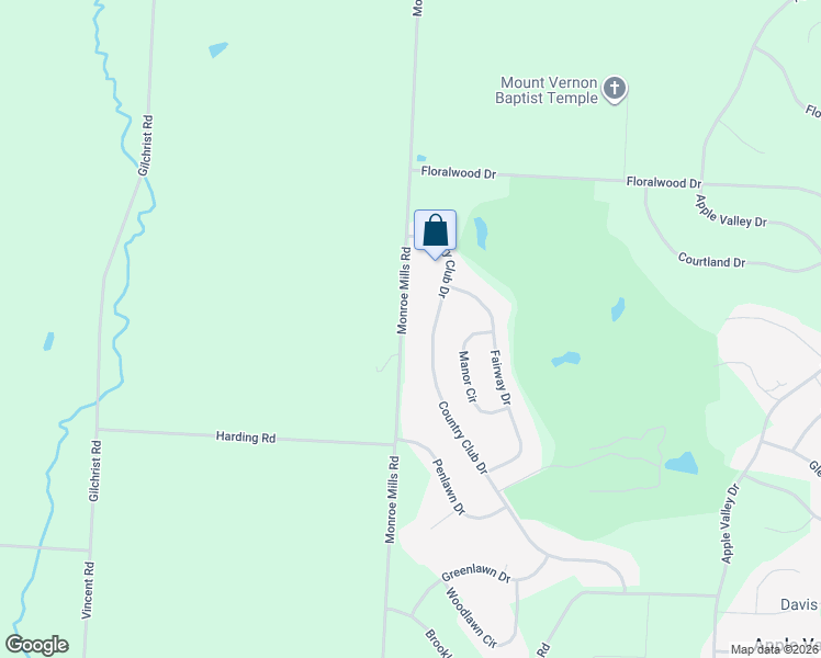 map of restaurants, bars, coffee shops, grocery stores, and more near 14927-15099 County Road 3 in Knox