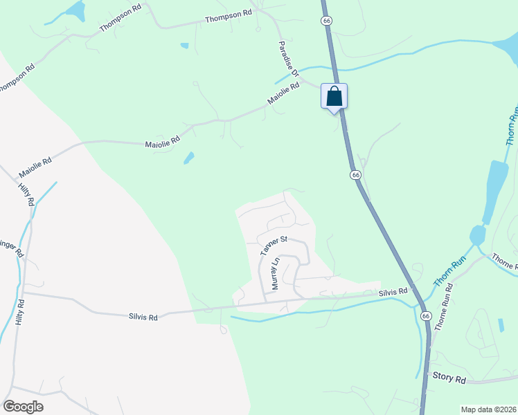 map of restaurants, bars, coffee shops, grocery stores, and more near 499 Wellington Place in Export