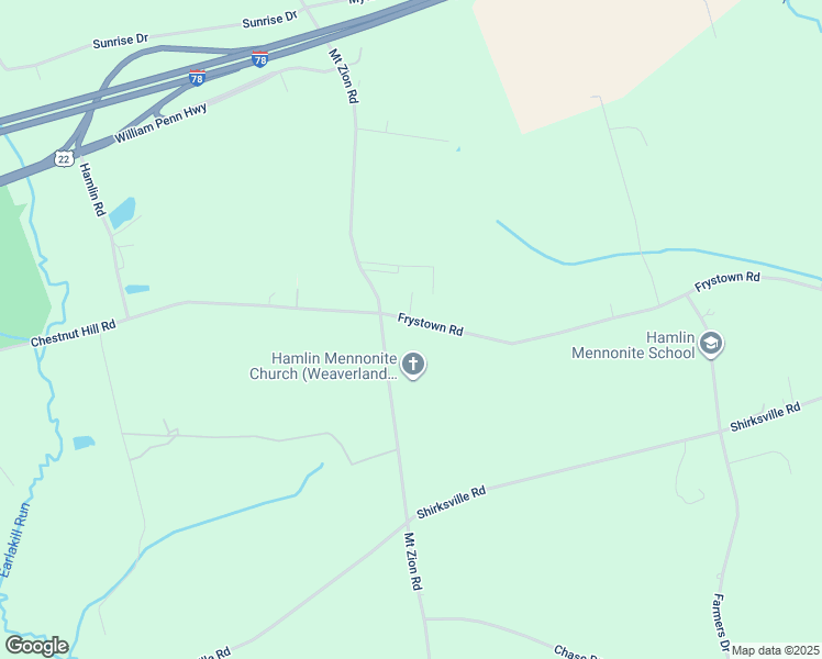 map of restaurants, bars, coffee shops, grocery stores, and more near 1016 Frystown Road in Fredericksburg
