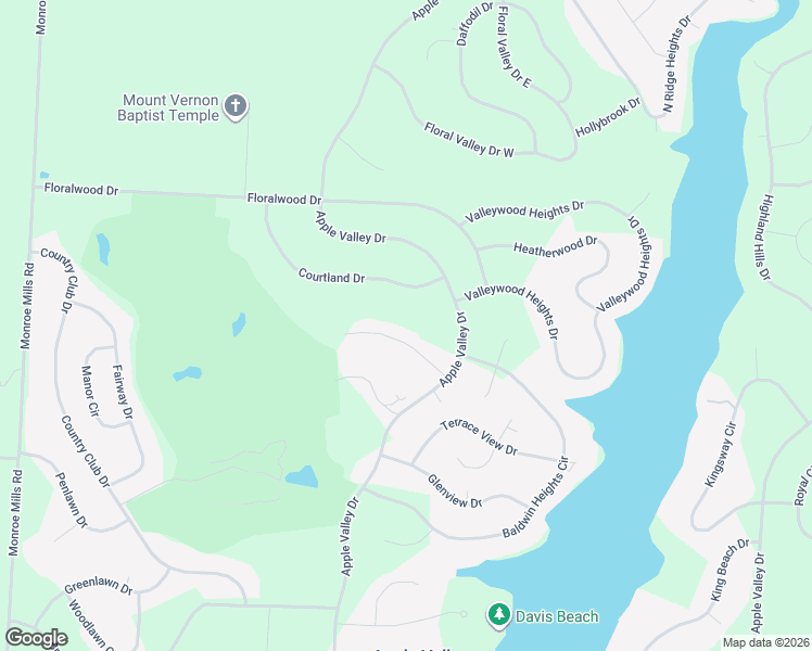 map of restaurants, bars, coffee shops, grocery stores, and more near 54 Valley Court in Howard