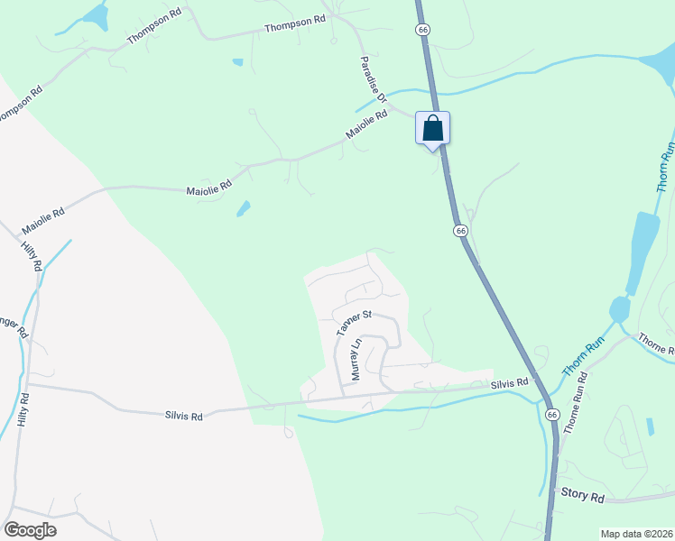 map of restaurants, bars, coffee shops, grocery stores, and more near 499 Wellington Place in Export