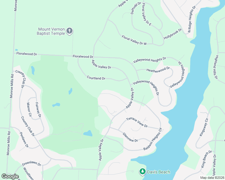 map of restaurants, bars, coffee shops, grocery stores, and more near 54 Valley Court in Howard