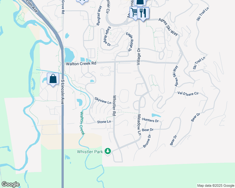 map of restaurants, bars, coffee shops, grocery stores, and more near in Steamboat Springs