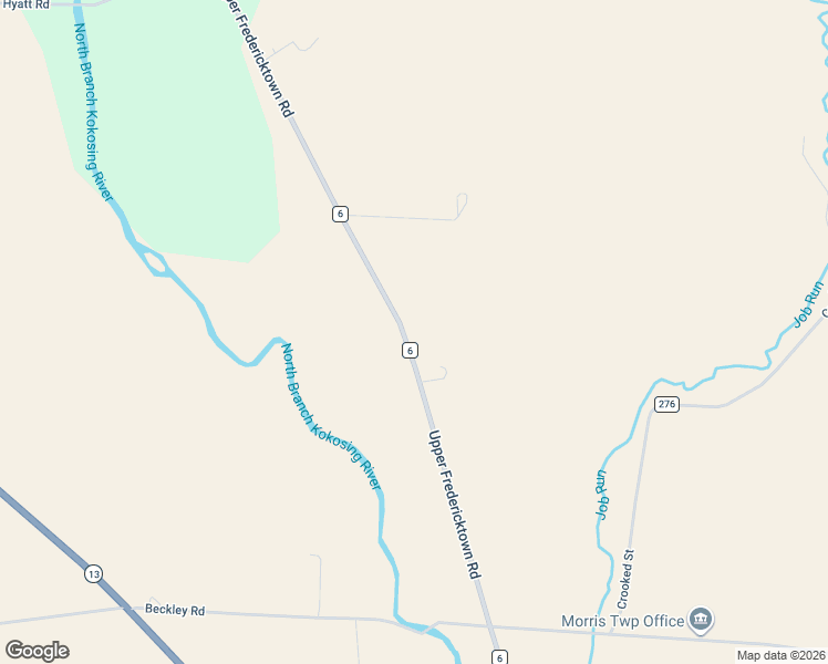 map of restaurants, bars, coffee shops, grocery stores, and more near 14458 Upper Fredericktown Road in Fredericktown