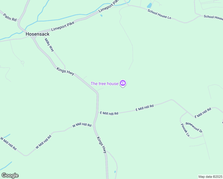 map of restaurants, bars, coffee shops, grocery stores, and more near 4781 Manor Way in East Greenville