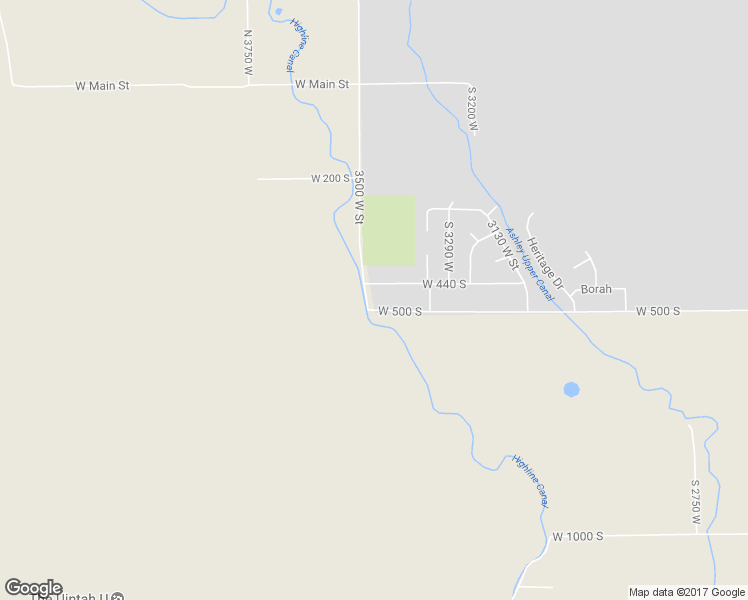 map of restaurants, bars, coffee shops, grocery stores, and more near 468 South 3500 West in Vernal