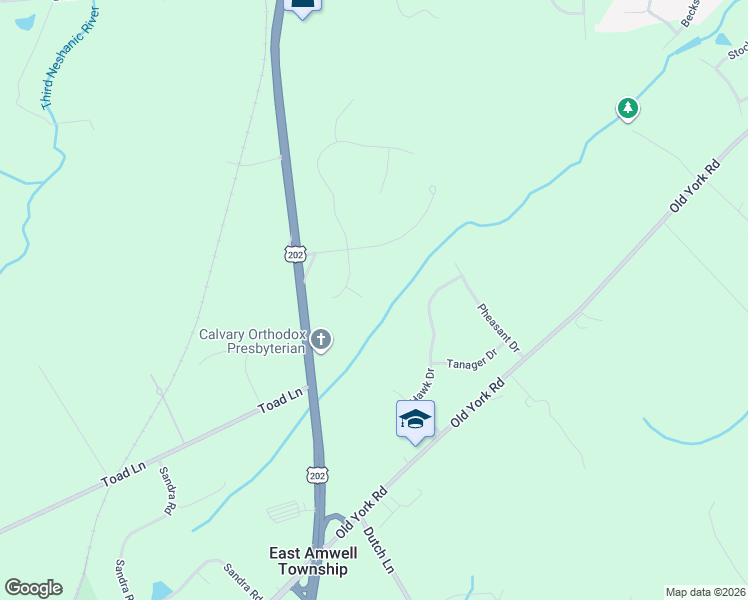 map of restaurants, bars, coffee shops, grocery stores, and more near 3 Quick Court in Hunterdon County