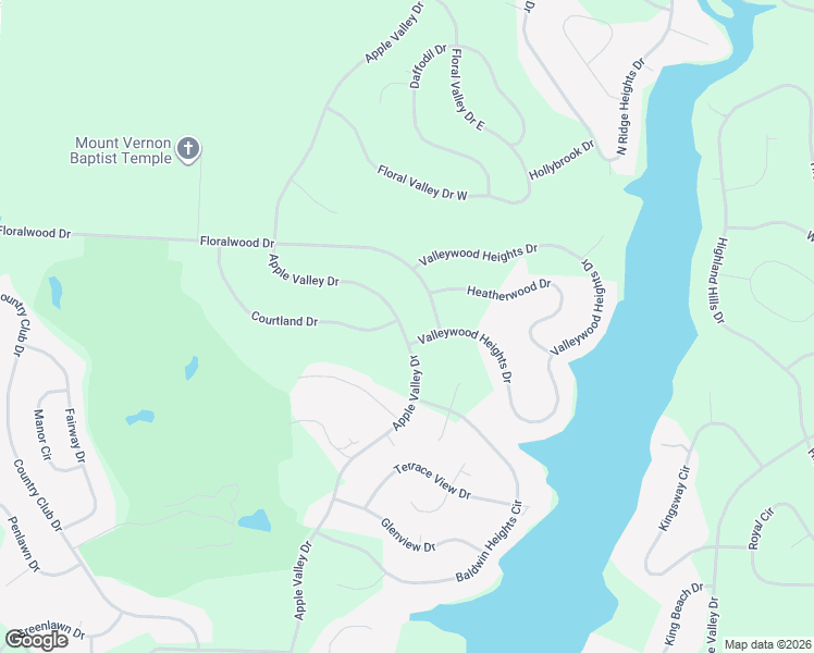 map of restaurants, bars, coffee shops, grocery stores, and more near 2293 Apple Valley Drive in Howard