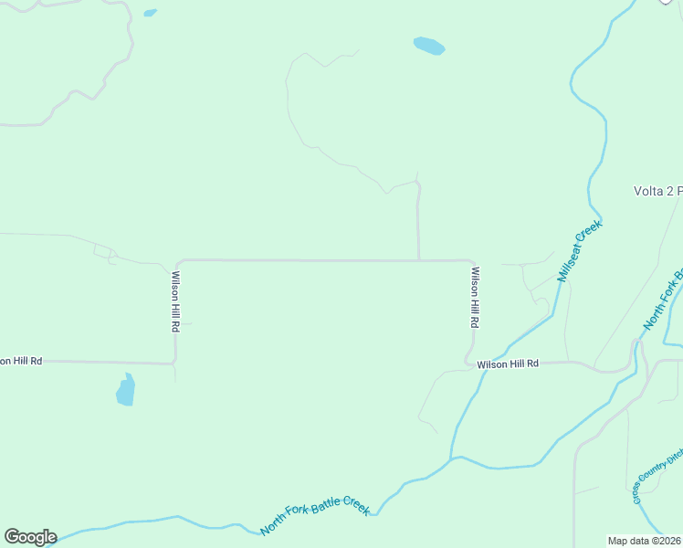 map of restaurants, bars, coffee shops, grocery stores, and more near 5040 Wilson Hill Road in Manton