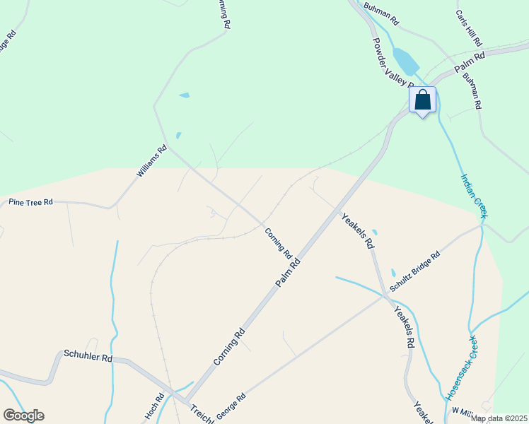 map of restaurants, bars, coffee shops, grocery stores, and more near 7921 Corning Road in Zionsville