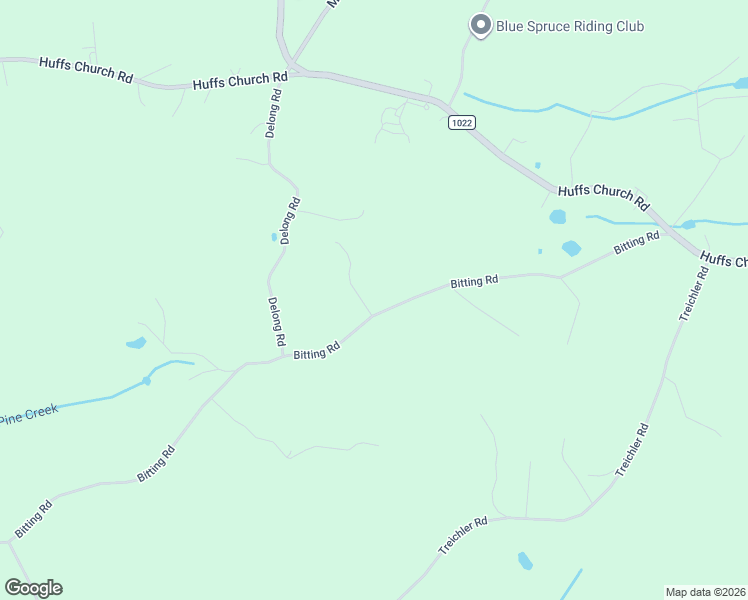 map of restaurants, bars, coffee shops, grocery stores, and more near 149 Bitting Road in Alburtis