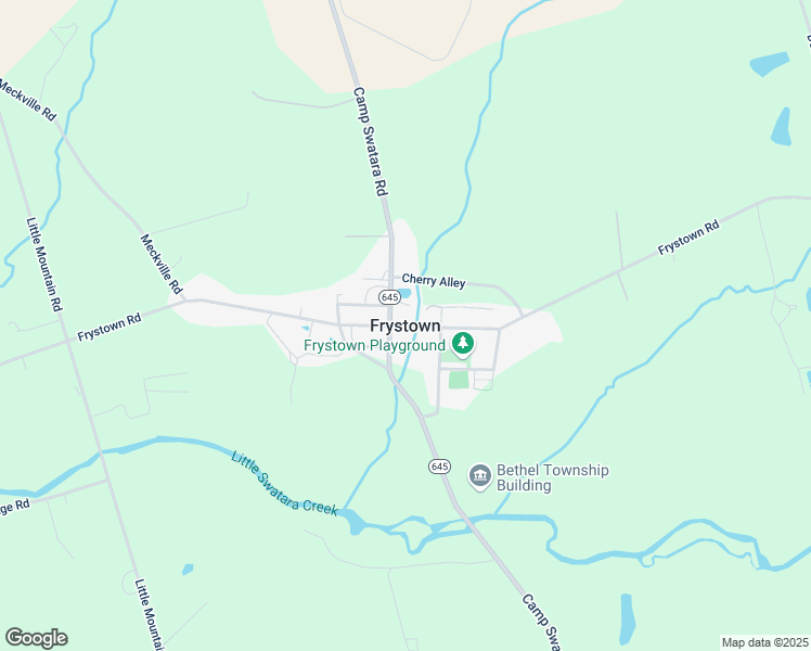map of restaurants, bars, coffee shops, grocery stores, and more near in Frystown