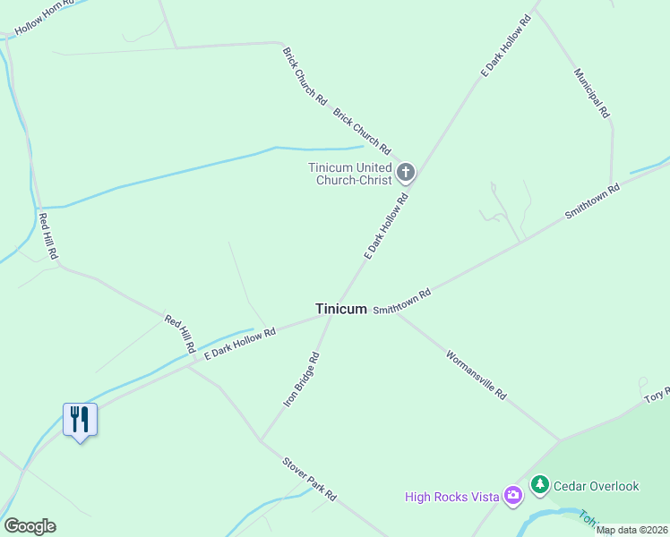 map of restaurants, bars, coffee shops, grocery stores, and more near 336 East Dark Hollow Road in Bucks County