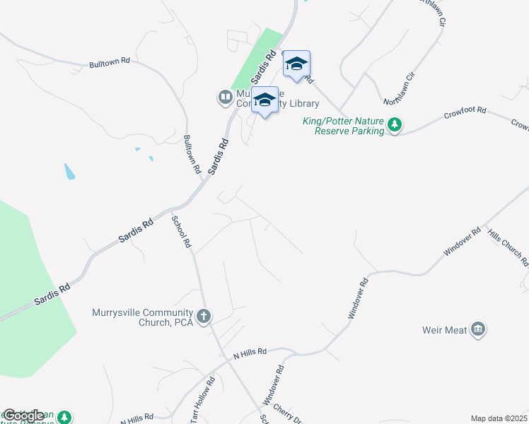 map of restaurants, bars, coffee shops, grocery stores, and more near 4733 Mill Stream Court in Murrysville