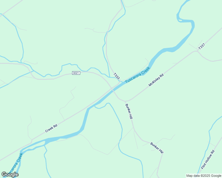 map of restaurants, bars, coffee shops, grocery stores, and more near 1594 Creek Road in Mifflin