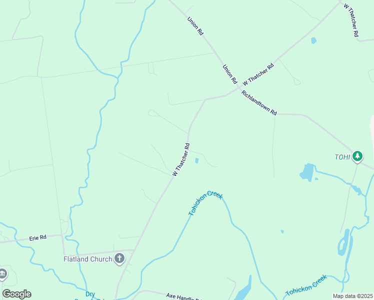 map of restaurants, bars, coffee shops, grocery stores, and more near 290 W Thatcher Rd in Quakertown