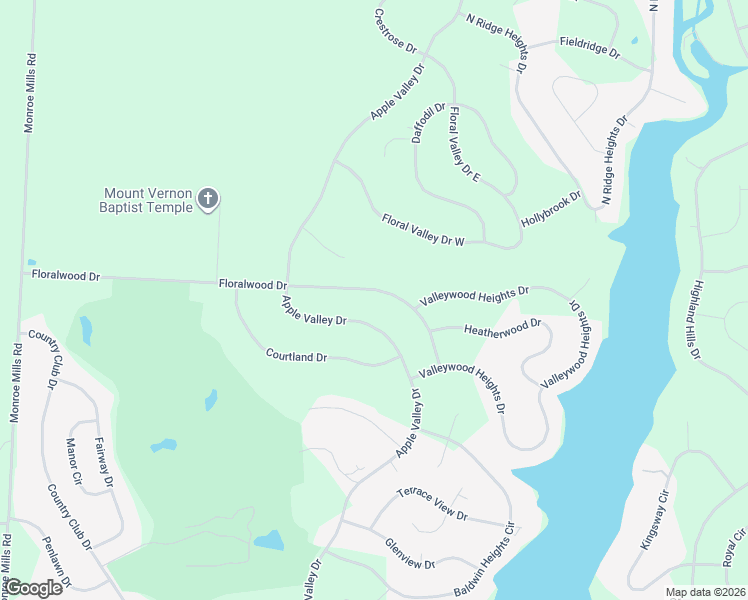 map of restaurants, bars, coffee shops, grocery stores, and more near 2340 Apple Valley Drive in Howard