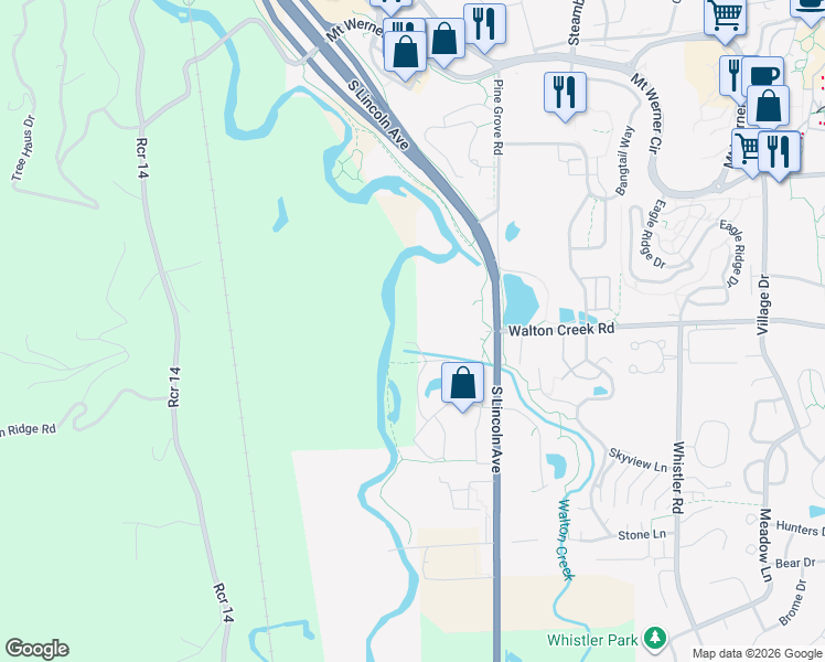 map of restaurants, bars, coffee shops, grocery stores, and more near 940 Confluence Court in Steamboat Springs