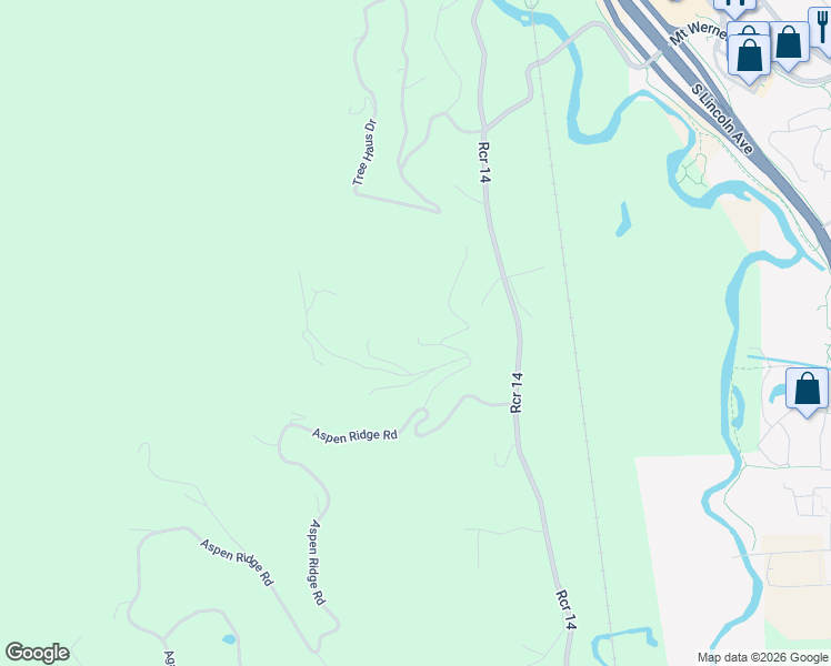 map of restaurants, bars, coffee shops, grocery stores, and more near 31552-31556 Trail Ridge Rd in Steamboat Springs