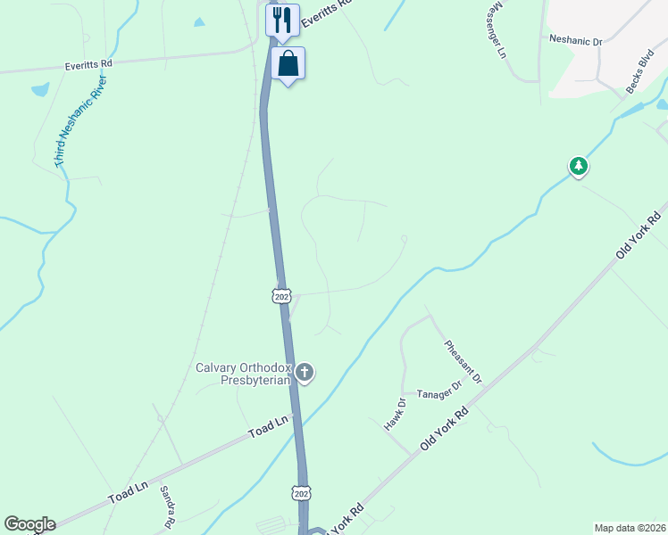 map of restaurants, bars, coffee shops, grocery stores, and more near 10 Taylor Court in Hunterdon County