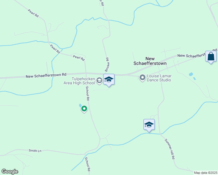 map of restaurants, bars, coffee shops, grocery stores, and more near 430 New Schaefferstown Road in Bernville