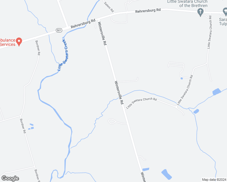 map of restaurants, bars, coffee shops, grocery stores, and more near 28 Wintersville Road in Richland