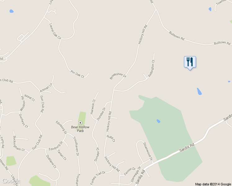 map of restaurants, bars, coffee shops, grocery stores, and more near 4101 Kellington Ct in Murrysville